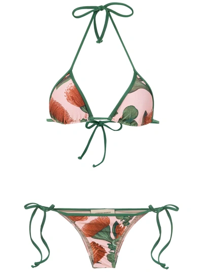 Shop Adriana Degreas Printed Bikini Set - Pink