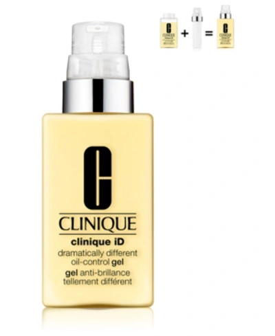 Shop Clinique Id Dramatically Different Oil-control Gel With Active Cartridge Concentrate For Uneven Skin Tone, 4.