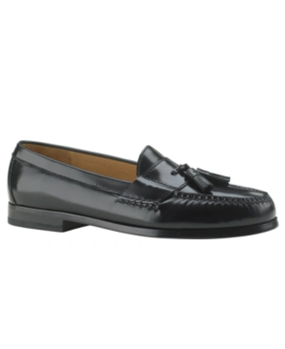 Shop Cole Haan Men's Pinch Tassel Moc-toe Loafers - Extended Widths Available Men's Shoes In Black