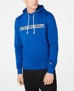 blue g star hoodie