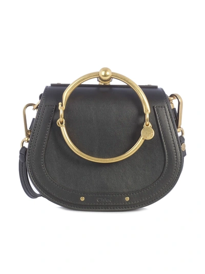 Shop Chloé Nile Shoulder Bag In Black