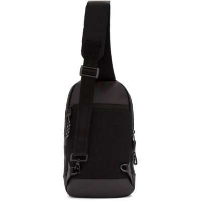 Shop Diesel Black Suse Mono Backpack In H1669 Black