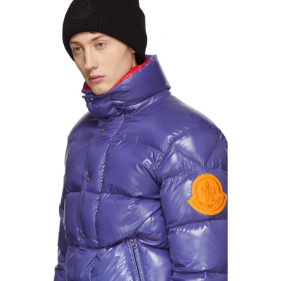 Shop Moncler 2  1952 Navy Down Dervaux Jacket In 1-740.dknvy