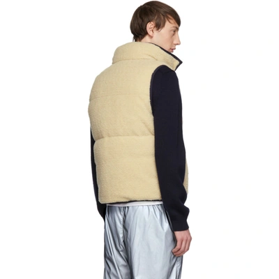 Moncler 2 1952 Reversible Off-white Down Auron Vest In 26-215.wht | ModeSens