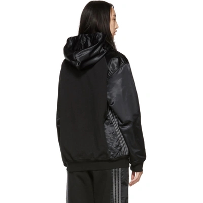 Shop Adidas Originals By Alexander Wang Black Aw Hoodie