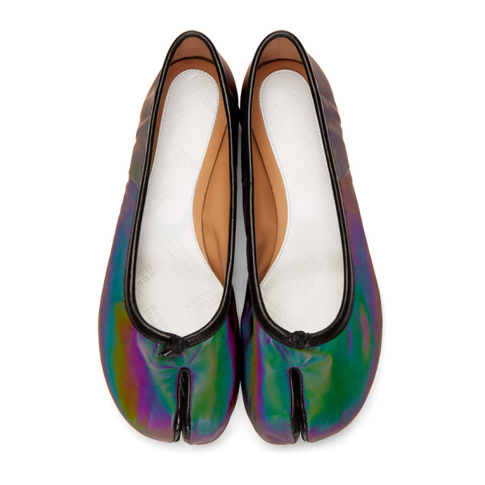 margiela reflective tabi