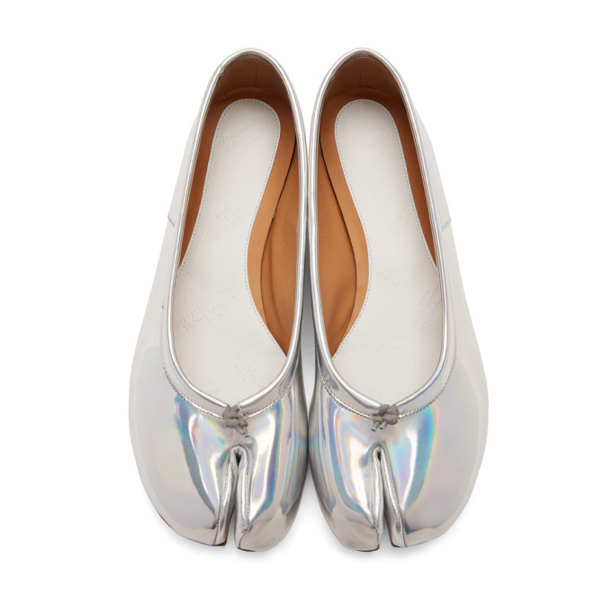 maison margiela reflective tabi