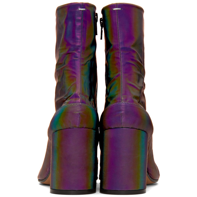 maison margiela reflective tabi