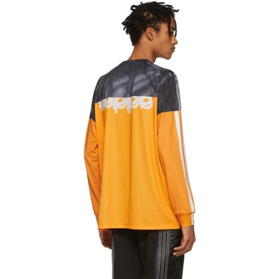 Adidas Originals By Alexander Wang Photocopy Orange Poliester T-shirt |  ModeSens