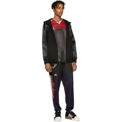 Shop Adidas Originals By Alexander Wang Black Aw Hoodie