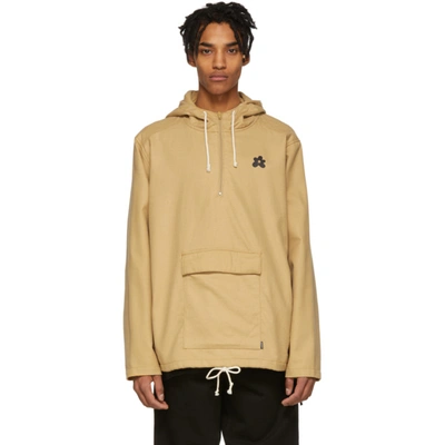 Converse Brown Golf Le Fleur Edition Hooded Jacket In Curry