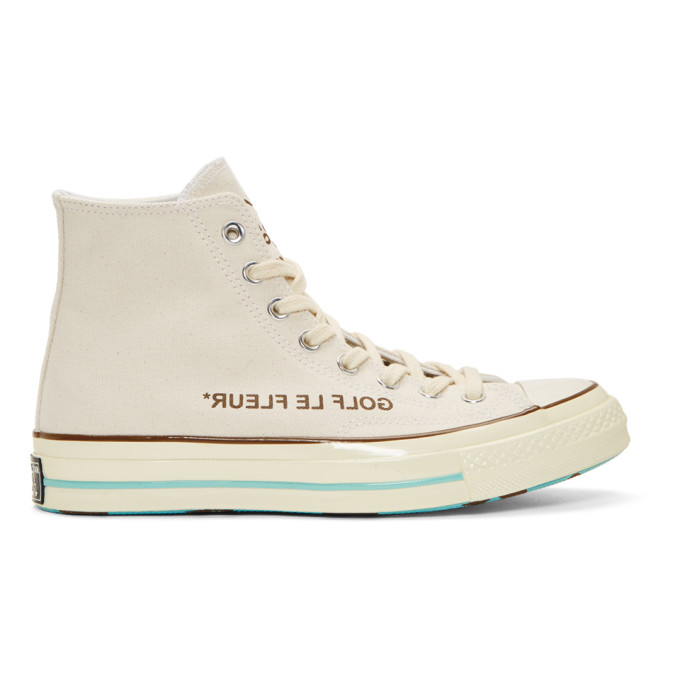 converse x golf le fleur chuck taylor 70 hi white