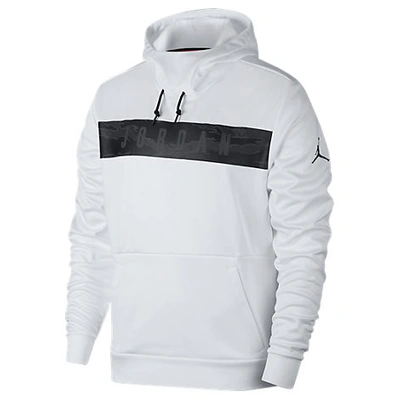 Nike Men's Jordan Therma 23 Alpha Printed Training Pullover Hoodie, White |  ModeSens