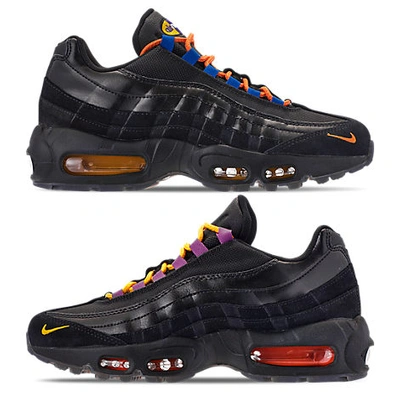 Nike Men's Air Max 95 Premium La Vs. Nyc Casual Shoes, Black | ModeSens