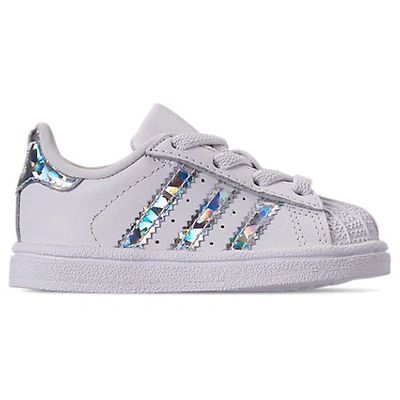 Shop Adidas Originals Adidas Girls' Toddler Originals Superstar Casual Shoes In White