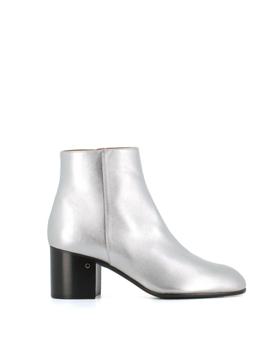 Shop Laurence Dacade Ankle Boots Selda In Silver