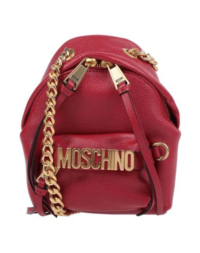 Shop Moschino Cross-body Bags In Red