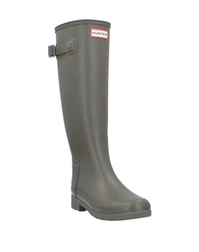Shop Hunter Boots In Military Green