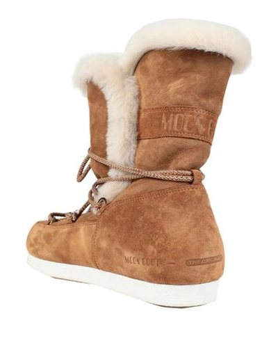 Shop Moon Boot Ankle Boots In Camel