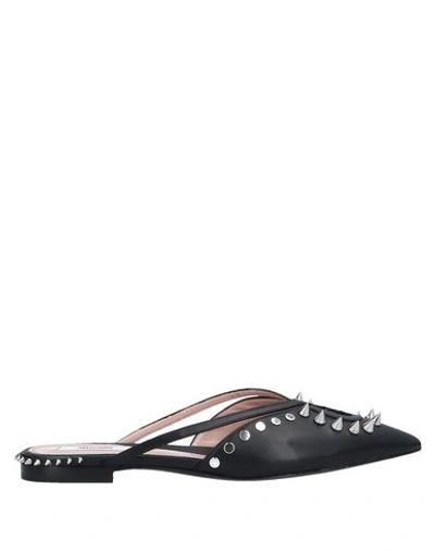Shop Moschino Mules And Clogs In Black