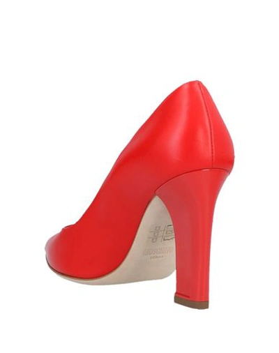 Shop Moschino Pump In Red