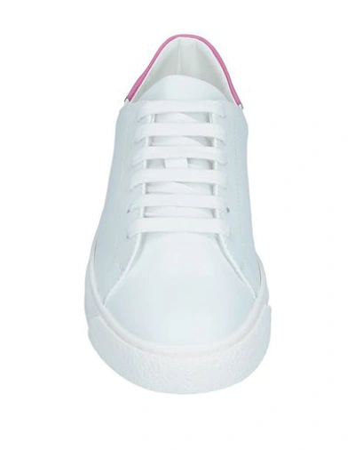 Shop Anya Hindmarch Sneakers In White