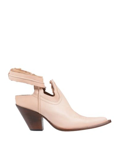 Shop Maison Margiela Ankle Boot In Light Pink