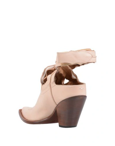 Shop Maison Margiela Ankle Boot In Light Pink