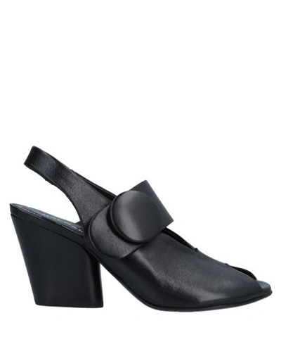 Shop Halmanera Woman Sandals Black Size 5 Soft Leather
