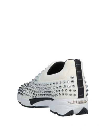 Shop Pinko Sneakers In White