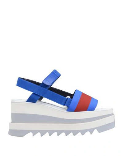 Shop Stella Mccartney Sandals In Blue