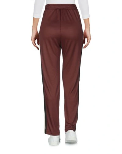 Shop Ganni Casual Pants In Cocoa