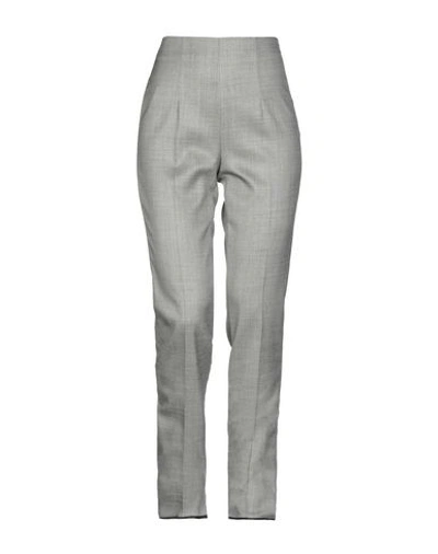 Shop Giambattista Valli Casual Pants In Grey