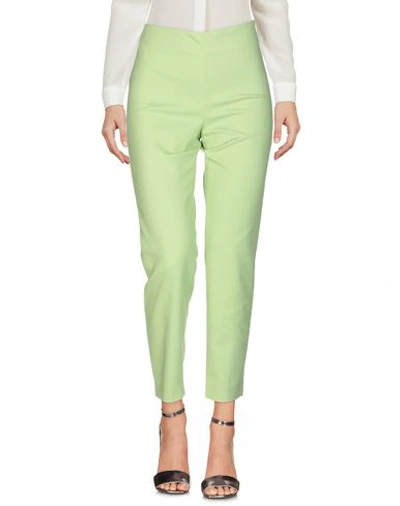 Shop M Missoni Woman Pants Green Size 4 Cotton, Polyamide, Elastane