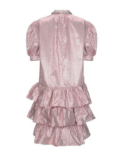 Shop Christopher Kane Short Dresses In Pastel Pink