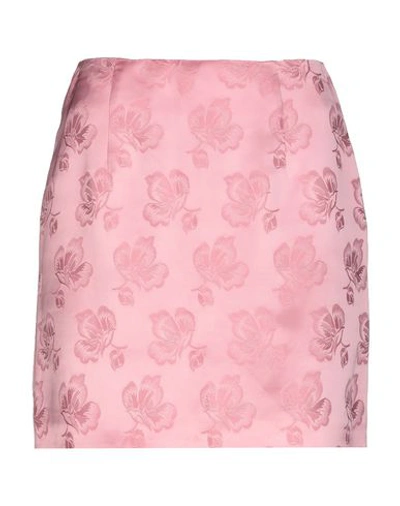 Shop Alexa Chung Knee Length Skirt In Pink