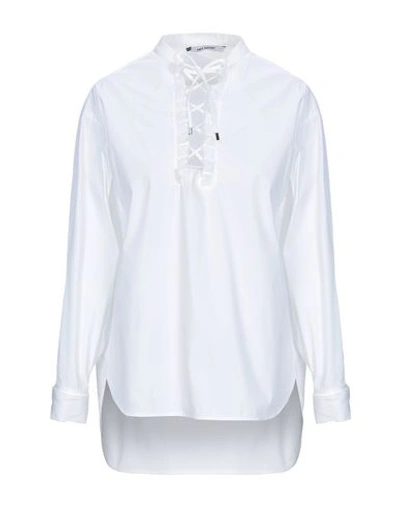 Shop Neil Barrett Shirts In White
