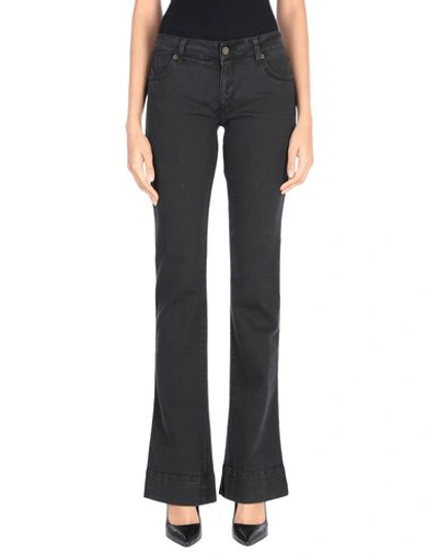 Shop Superfine Denim Pants In Black