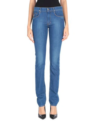 Shop April77 Denim Pants In Blue