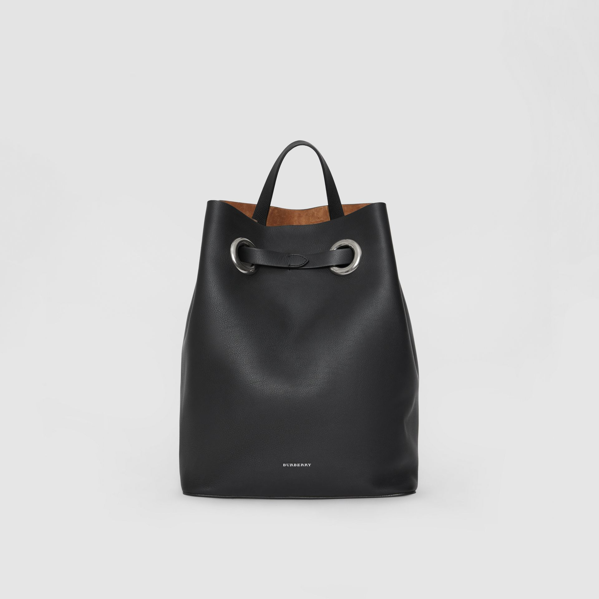 burberry the leather grommet detail backpack