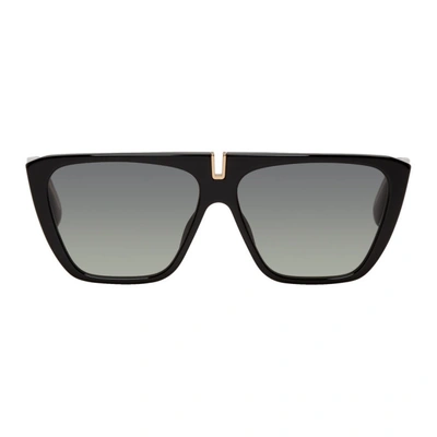 Shop Givenchy Black Gv 7109 Sunglasses In 0807 Black