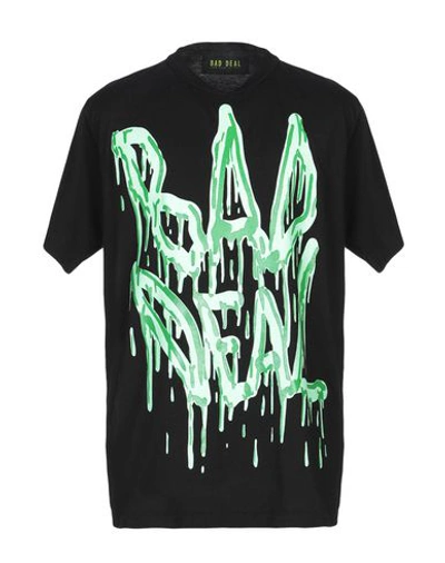 Shop Bad Deal T-shirts In Black