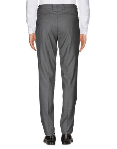Shop Boglioli Man Pants Grey Size 40 Virgin Wool