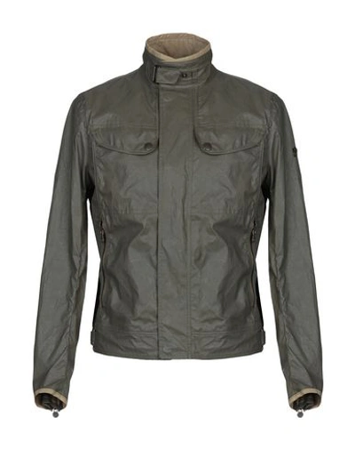 Shop Matchless Jacket In Military Green