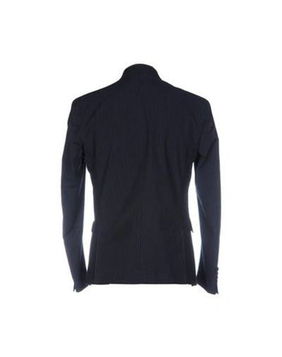 Shop Dondup Blazer In Dark Blue