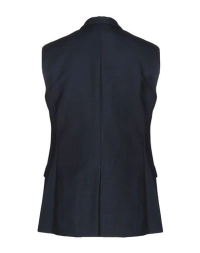 Shop Maison Margiela Suit Vest In Dark Blue