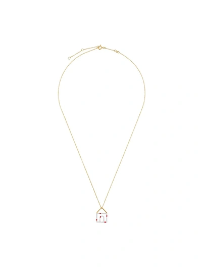 Shop Aliita Casita Pois Necklace - Gold