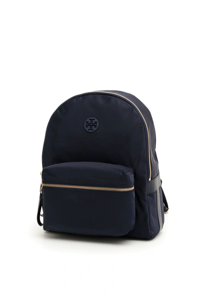 Shop Tory Burch Tilda Nylon Backpack In Tory Navy