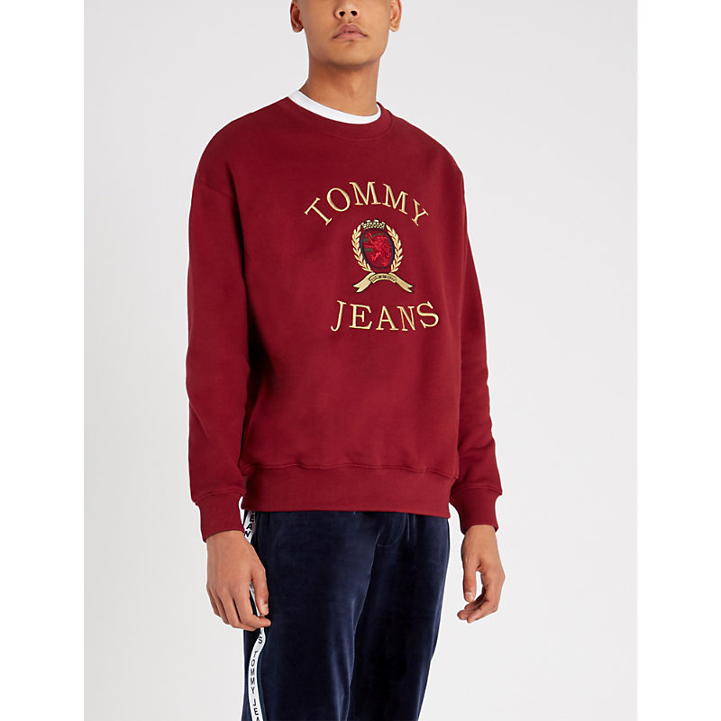 tommy jeans crest 6.0 crewneck