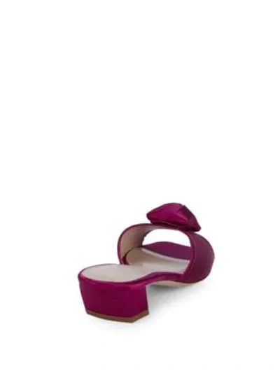 Shop Stuart Weitzman Rosebud Slide Sandals In Sol